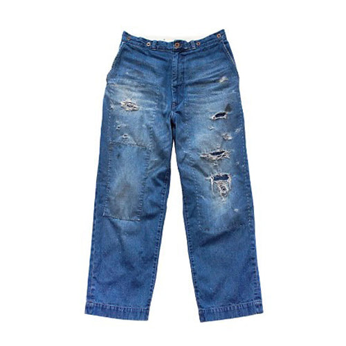 H.UNIT<br>H-PT084 Denim work trousers（Customize）