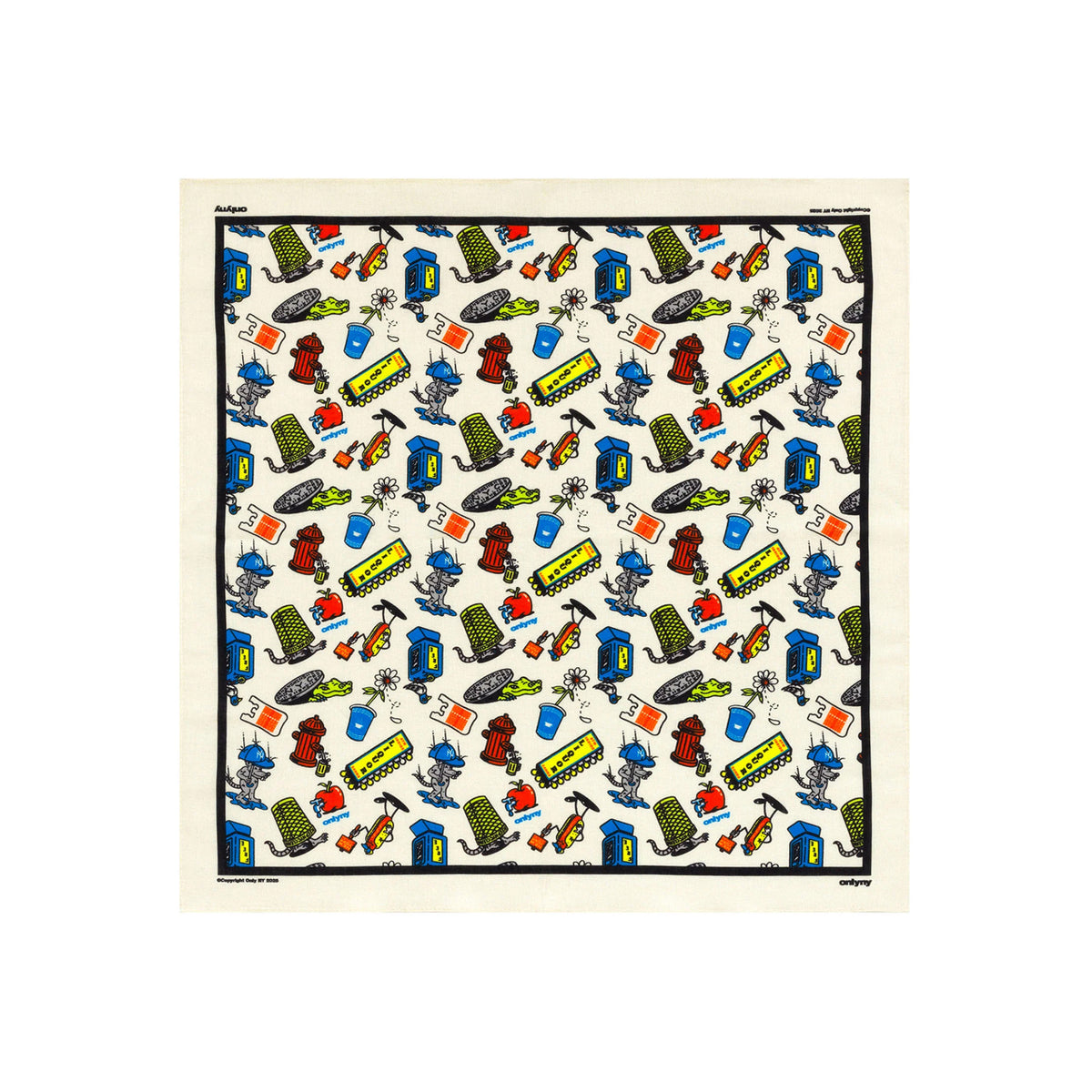 Only NY<br>Flash Sheet Bandana （natural）